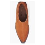 Coach Prestyn Ankle Booties Burnished Amber, Leather Suede Size 9 NEW w/o Box Photo 3