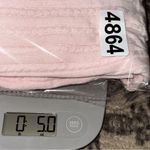 Ralph Lauren  Polo Golf Vintage L Pink Cotton Knit Cable Knit Cardigan Sweater Photo 5