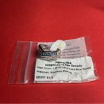 Bomb Party RBP6384 “Simplicity in the Details” Spinel on Rhodium Size 7 Ring NWT Blue Photo 4