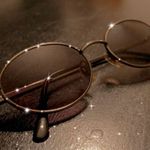 Nine West Black Tiny Cat Eye Sunglasses Photo 1