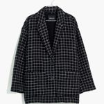 Madewell - Waffleback Shaw Blazer in Windowpane - Size XXS Photo 0
