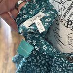 Maurice's  Liberty Floral Green Cami Spaghetti Tank Top Ruched Front Cute Size XL Photo 4