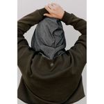 Celestial Bodiez NWOT Good Vibe Hoodie in Olive Juice Green/Smoke Gray Medium Green Photo 5