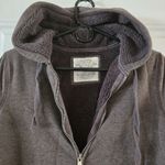 Sonoma  Life Style Hoodie Womens Small Brown Full Zip Hooded Jacket Fleece Lined Photo 2