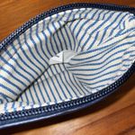 Draper James  Red White Go Y'all Cotton Wristlet bag 5x6 Inches Photo 4