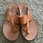 Ancient Greek‎ sandals leather 36 Tan Size 6 Photo 3