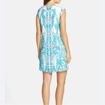 Lilly Pulitzer NWT Iona Resort White Long Story Engineered Print Shift Dress Photo 2