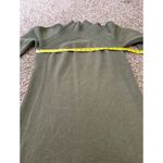 Talbots Green Mock Neck Knit Sweater Midi Dress Womens Sz 1X Minimalist Cozy Photo 6