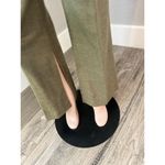 SOFT ANIMAL WRAP FRONT JACKET /PANTS 100% Wool SMALL DARK GREEN OFFICE WOOL SILK Photo 9