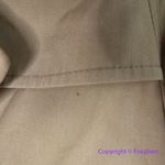 Vintage Charles Klein *flawed" womens trench coat double breasted, size 6 Brown Photo 5