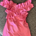 hot pink mini dress Photo 1