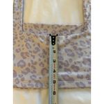 Forever 21 Purple Crop Top Lavender Cheetah Leopard Women's Medium Sports Bra Photo 7