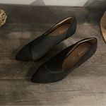 Andrew Geller  Black Women's Tucket Pump Heels Sz 7M Photo 2