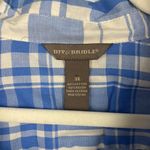 Bit & Bridle  3X plus size cotton blend button down lightweight plaid top Photo 2