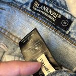 BLANK NYC [] SLIM GIRLFRIEND OVERALLS Size 25 Light Faded Denim Distressed Frayed Photo 13