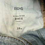 BDG  High Rise Dree Cheeky Distressed Denim Shorts Size 28 Photo 1