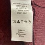 Splendid burgundy reversible sweater, medium soft choker keyhole long sleeve Photo 9