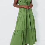 Tuckernuck Moon River Olive V Neck Maxi Dress Size L Green Size L Photo 0