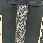 Nicole Miller  Collection Black Silk Strapless Dress Size 2 Photo 5