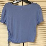 Me to We  Blue Crop Top - Size Large - GUC Photo 1