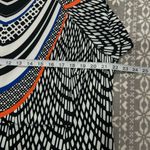 Eloquii NWOT Scuba Dress Black/White/Orange/Blue Size 18 Photo 8