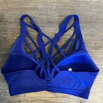 Victoria's Secret VSX Sport  Blue Strappy Padded Lightweight Sports Bra 32C Photo 7