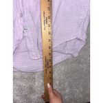 Rails  Small Ellis Orchid Lavender Gauze Crinkle Button Up Long Sleeve Shirt Top Photo 7