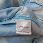 Tuckernuck  Maxi Dress Libby Watercolor Modest Turquoise And White Size Small Photo 10