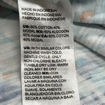 Chico's  paisley v-neck tee t-shirt womens Size 3 (XL) blue short sleeve beach Photo 10