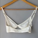 Maniere De Voir  Knit Bralette Small Cream Photo 6