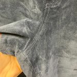 Vintage Bushwacker Genuine Suede Leather Womens 12 Pants Blue Highwaisted USA Photo 4