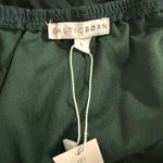 Baltic Born ‎ Leon Off Shoulder Dress Womens Large Forest Green Lace Maxi NWT Photo 8