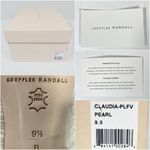 Loeffler Randall Claudia Top Knot Bow Heel Mule Sandals Pearl 9.5 NEW Photo 15