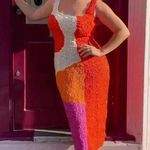 Mara Hoffman NWOT Pomelo Sloane Dress Red Multicolor Size XS Photo 8