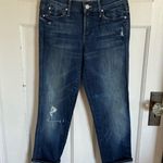 Mother Ponyboy Jean in echo wash size 26 Blue Photo 0