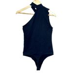 Abercrombie & Fitch  Soft AF Black Nylon Sleeveless Tank Bodysuit Womens Size S Photo 1