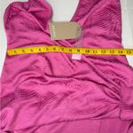 Meshki  pink halter maxi dress with slit Size Small. #339 Photo 14