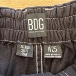 BDG Urban Outfitters  Relaxed Cargo Pocket Skate Jeans in Black Photo 2