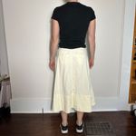 Sea New York 100% Cotton Butter Yellow Karina Skirt Size XS Photo 3