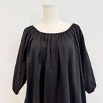 Apiece Apart  Asymmetrical Black Midi Dress Lagenlook Relaxed‎ Oversized Size XS Photo 1