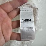 White House | Black Market  NWT White Eyelet Tank Top Size Small Photo 4