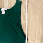 H&M  Basic Women’s Hunter Green  T-shirt Tank  Top With Pockets Size Small (165) Photo 11