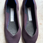 Rothy's The Point Plum Purple Knit Flats Shoes Size 7.5 Photo 0