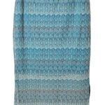 Cato  Aqua Blue Boho Maxi Skirt Size Medium NWT Photo 0