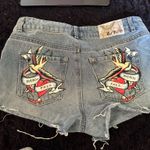 Ed Hardy  denim shorts Photo 3
