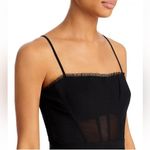 BCBGMAXAZRIA Size 6 Corset Tulle Tiered Oly Gown in Black (Blogger favorite) Photo 3