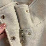 Vince Camuto Women’s Faux Wool Oatmeal Cream Pea Coat NWT XL Photo 5