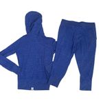 Nike Blue Full Zip Hoodie Jacket Sz Small & Joggers Sz. M Womens Tracksuit Set Photo 9