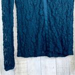 Calvin Klein XS Lace Long Sleeve Crewneck Back Zip Closure Photo 3
