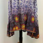 Raga  Boho Embroidered Dip Dyed Sleeveless Tank Dress Small Sample Photo 3